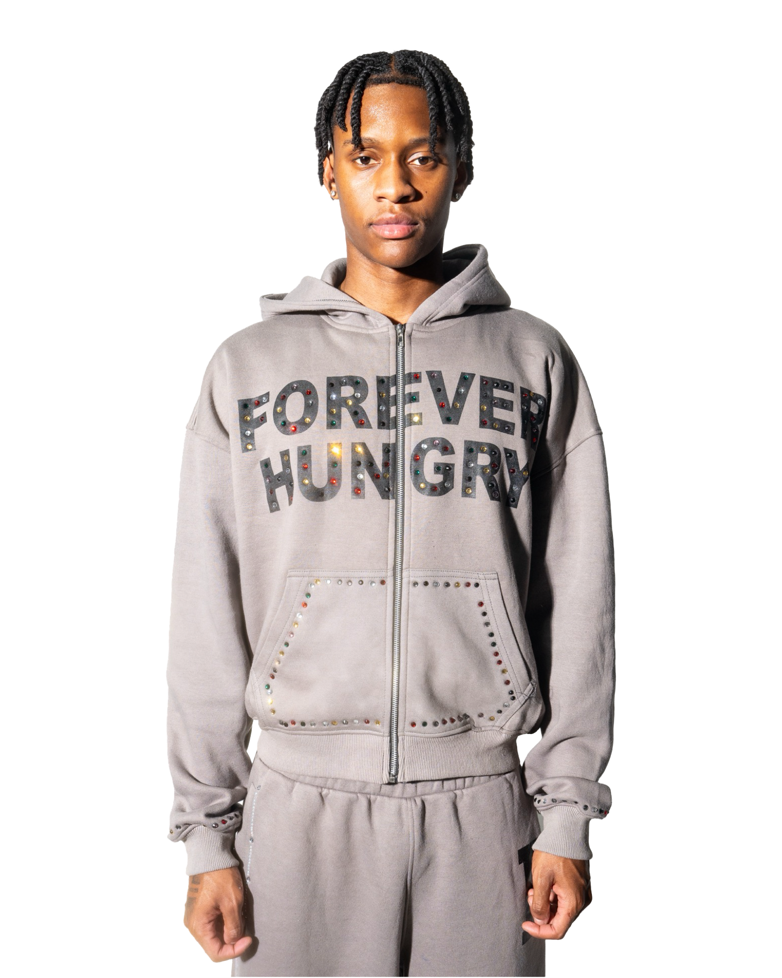 GREY GEMSTONE JACKET