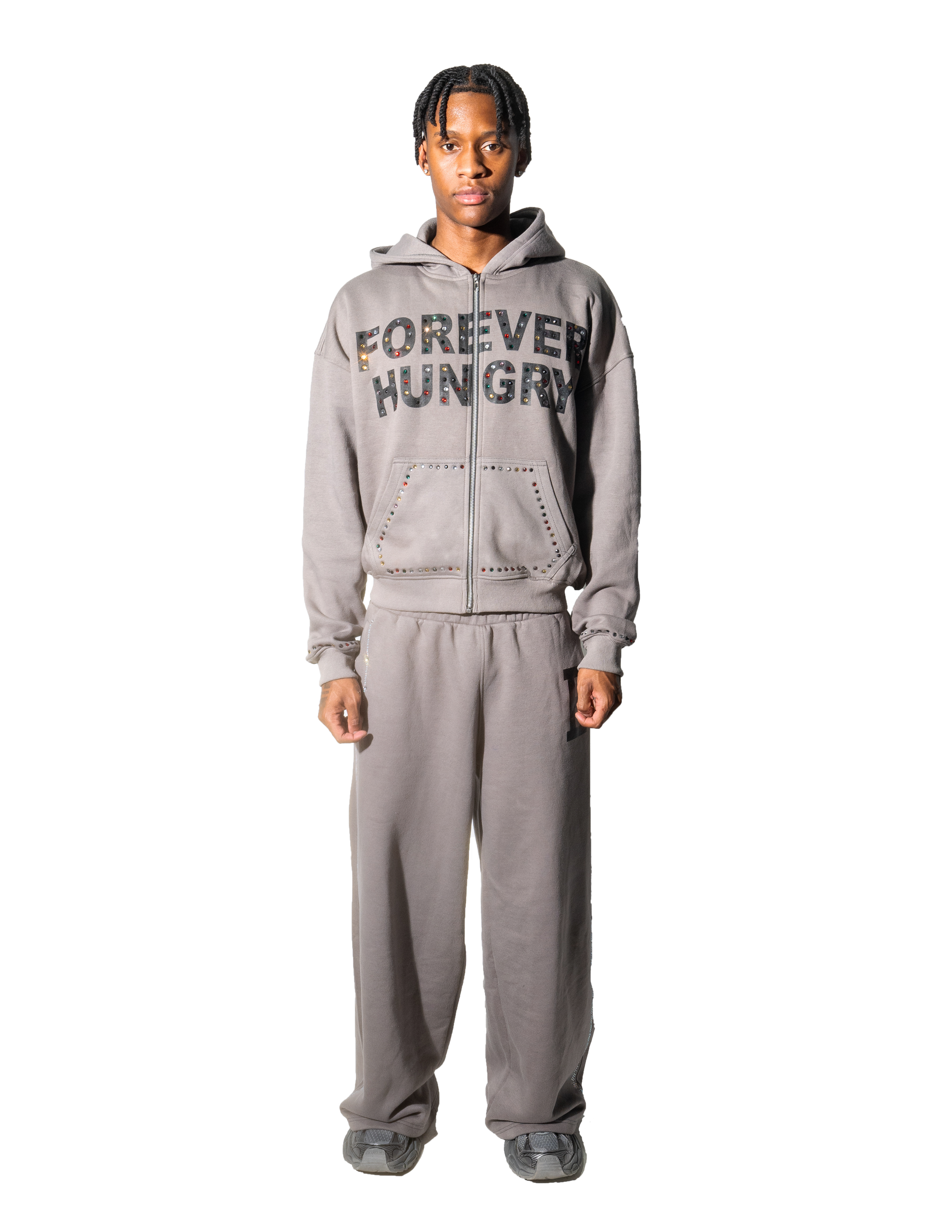 Gemstone Tracksuit Grey