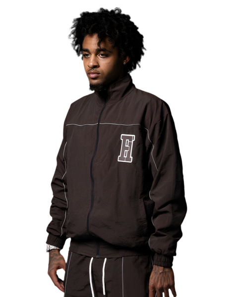 Essential Windbreaker Jacket Brown
