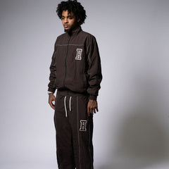 Essential Windbreaker Pants Brown view 2