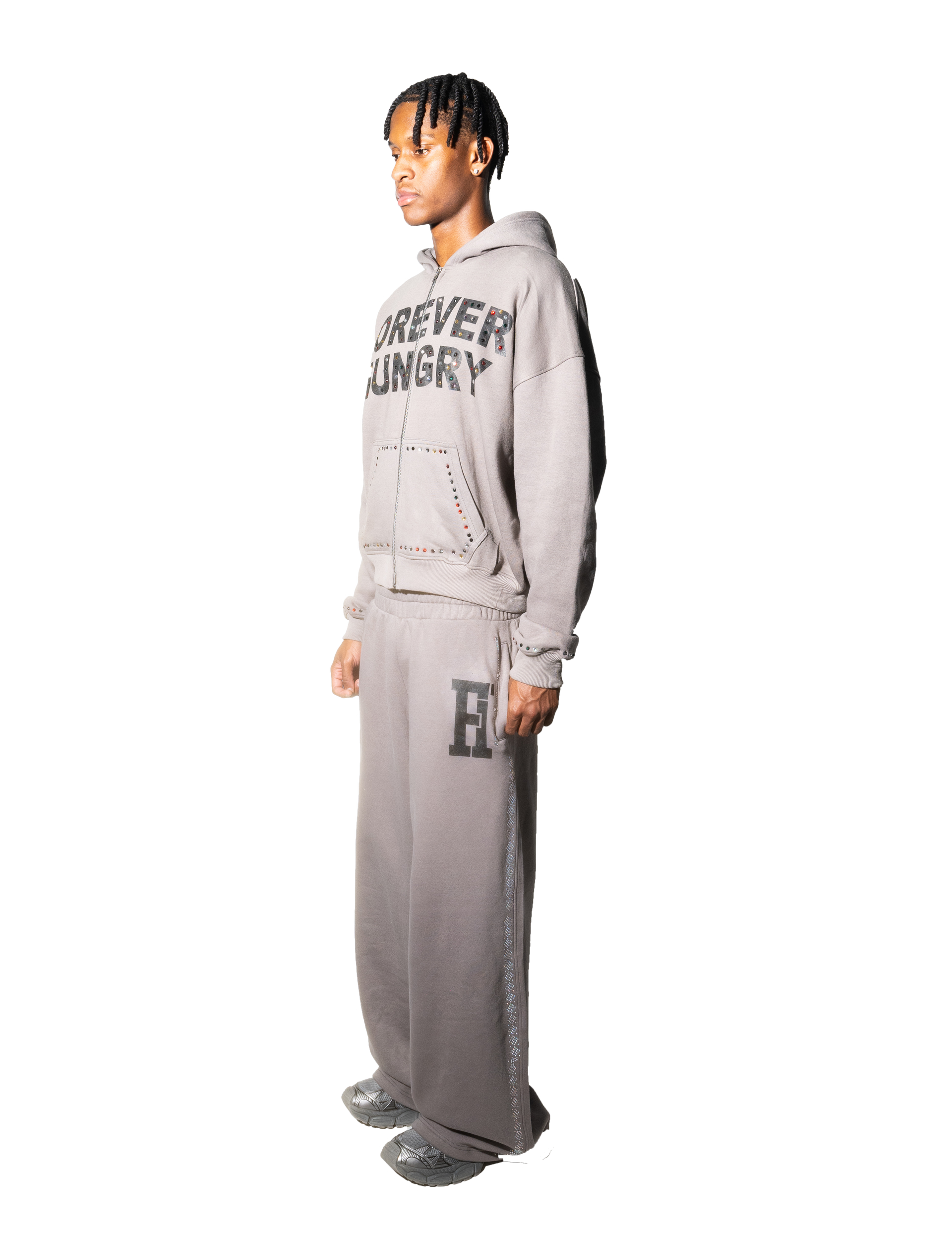 Gemstone Tracksuit Grey