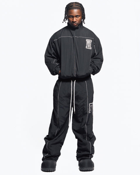Essential Windbreaker Tracksuit Black