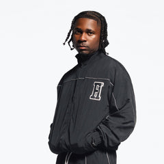 Essential Windbreaker Jacket Black view 1