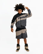 Forever Windbreaker Black & Grey