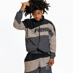 Forever Windbreaker Black & Grey view 4