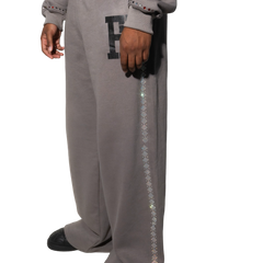 GREY GEMSTONE SWEATS view 2