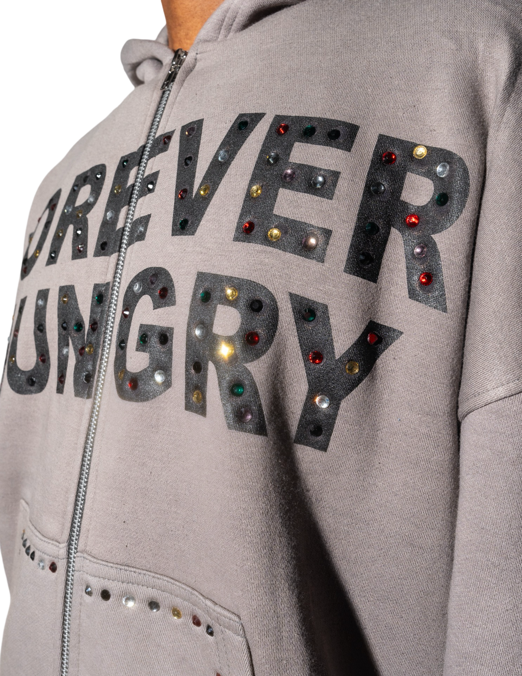 GREY GEMSTONE JACKET