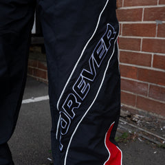 Forever Windbreaker Set Red & Black view 4