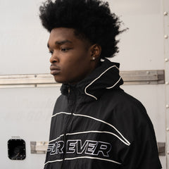Forever Windbreaker Set Black & Black view 5