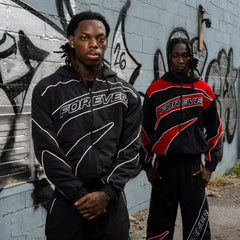 Forever Windbreaker Set Black & Black view 6
