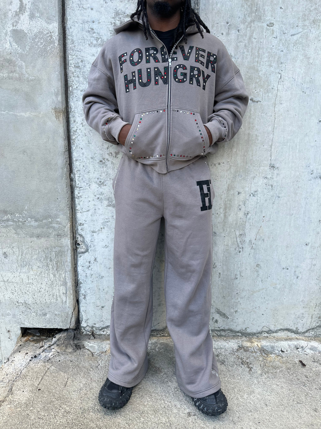 GREY GEMSTONE JACKET