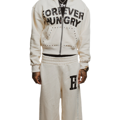 Gemstone Tracksuit Crème view 1