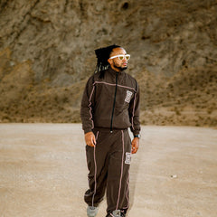 Essential Windbreaker Jacket Brown view 5