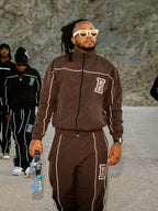 Essential Windbreaker Pants Brown