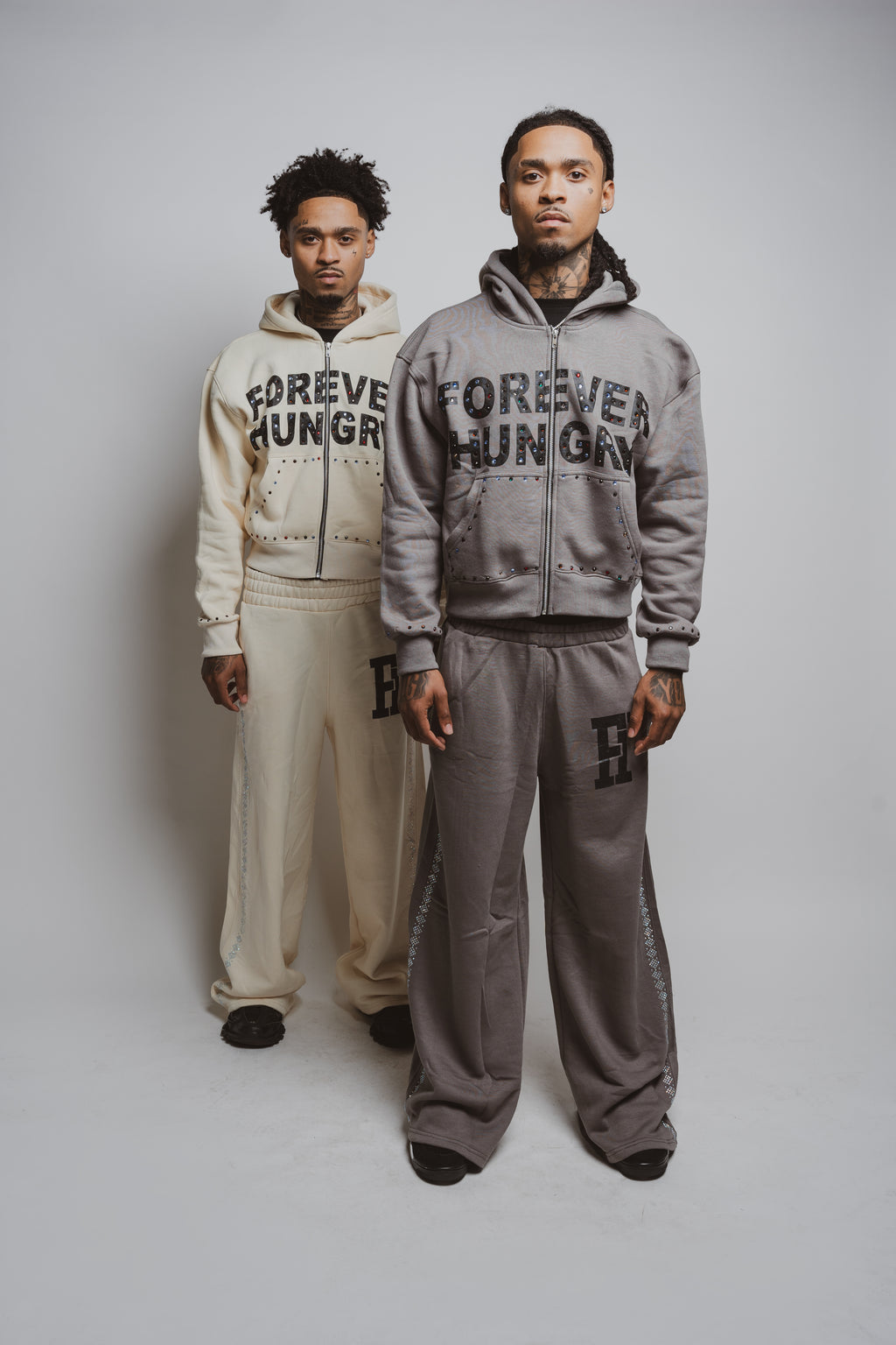 Gemstone Tracksuit Crème