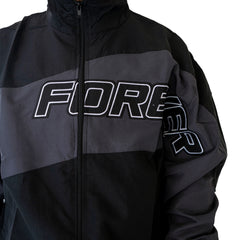 Windbreaker Short Set Black & Black view 2