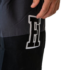 Windbreaker Short Set Black & Black view 4