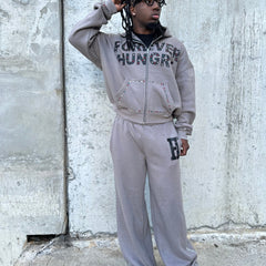 Gemstone Tracksuit Grey view 5