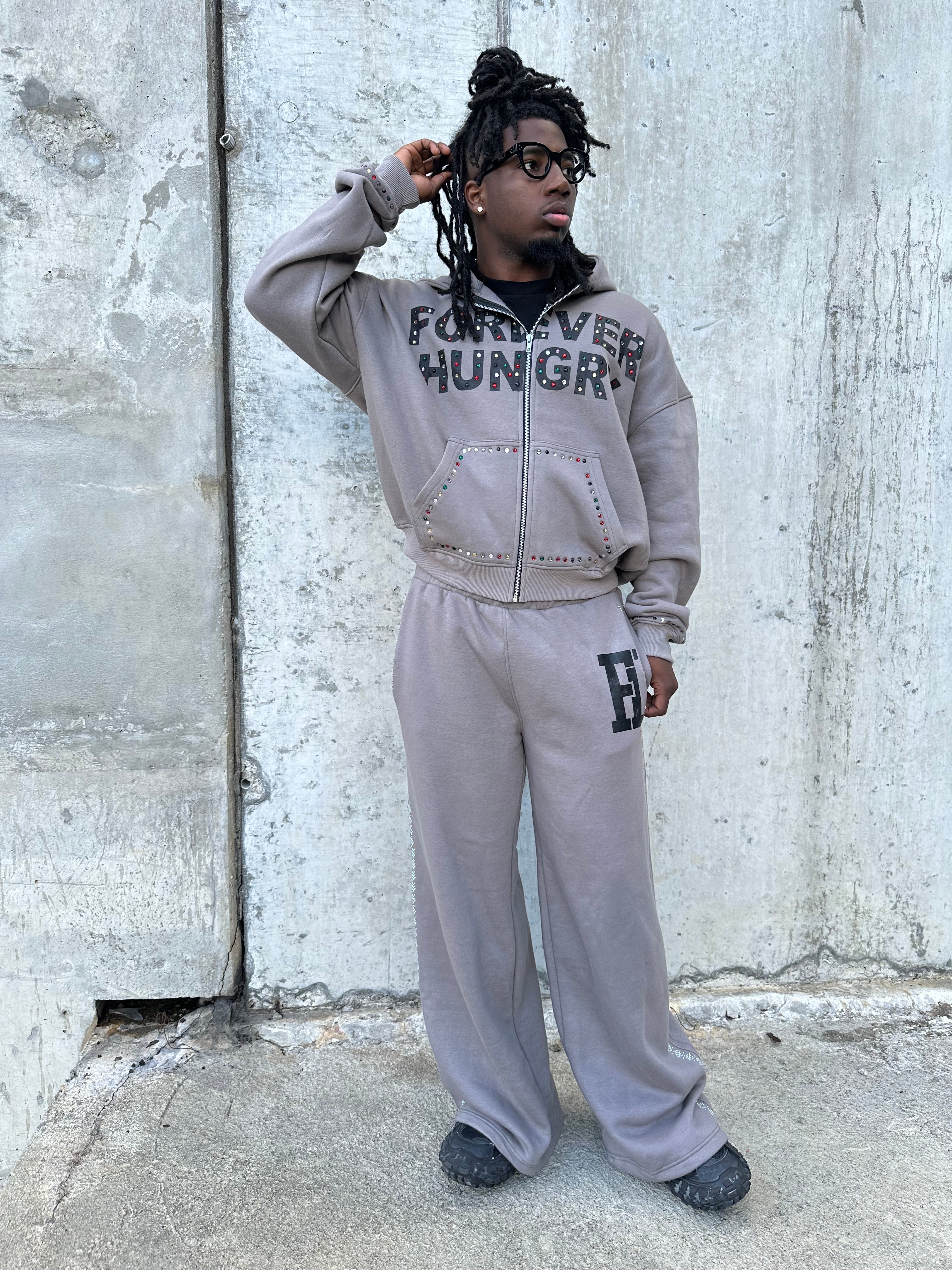 Gemstone Tracksuit Grey