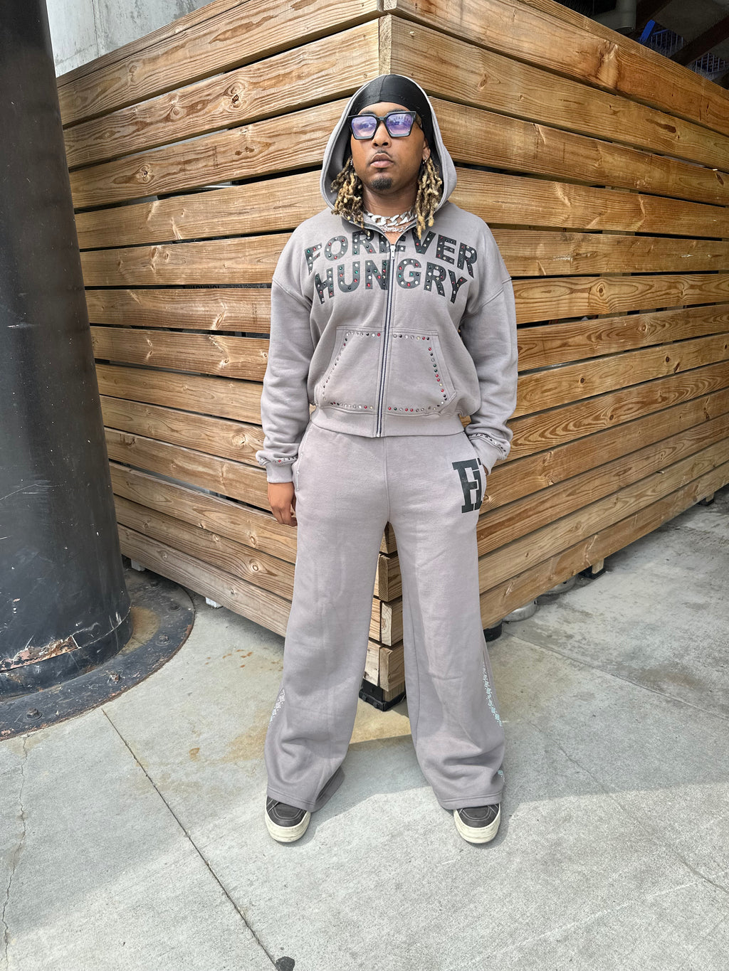 Gemstone Tracksuit Grey