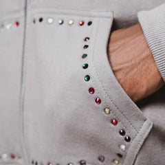 Gemstone Tracksuit Grey view 3