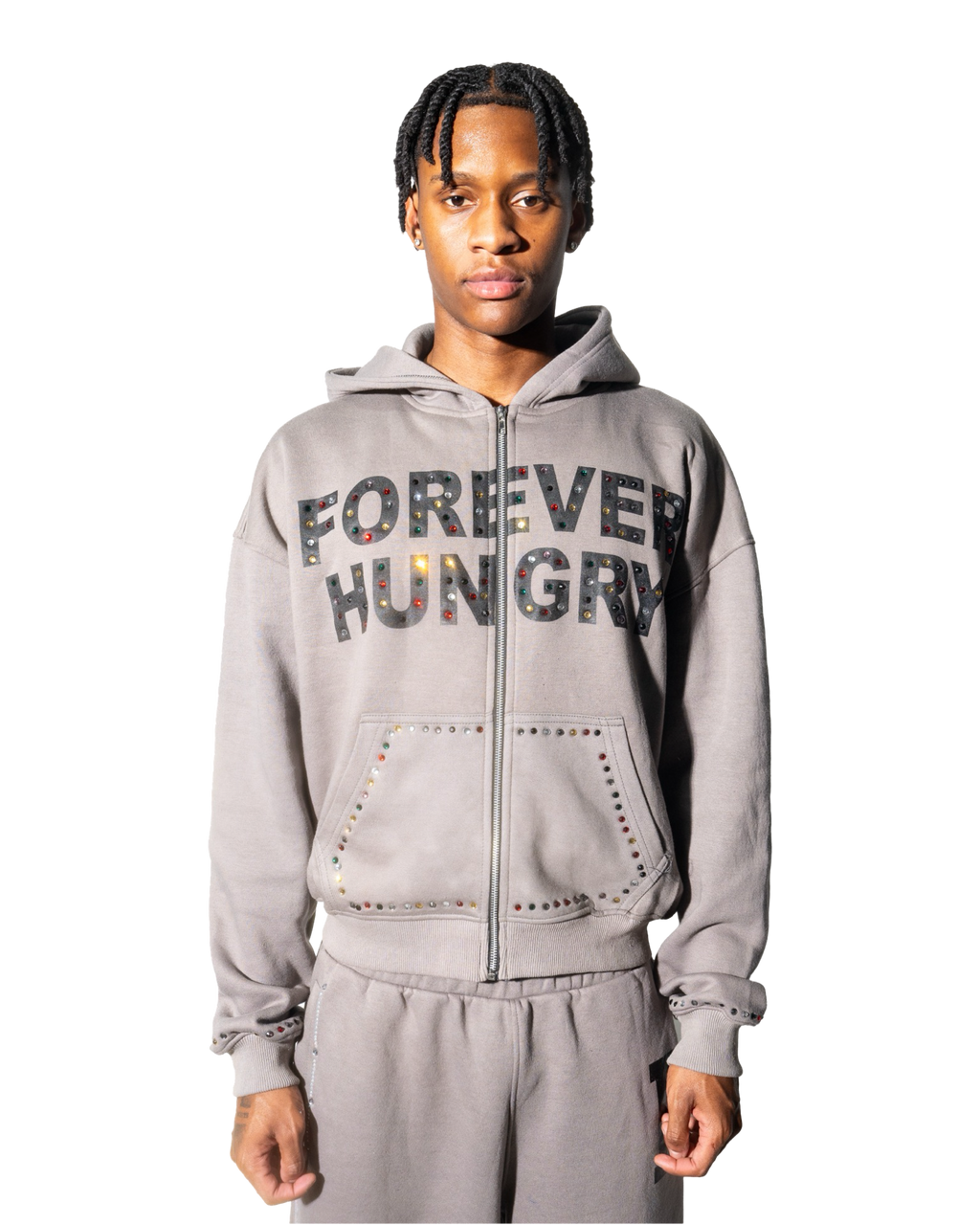 GREY GEMSTONE JACKET