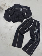 Essential Windbreaker Tracksuit Black