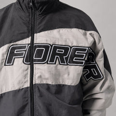 Forever Windbreaker Black & Grey view 3