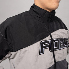 Forever Windbreaker Black & Grey view 4