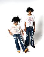 Forever Flared Jeans Dark Blue
