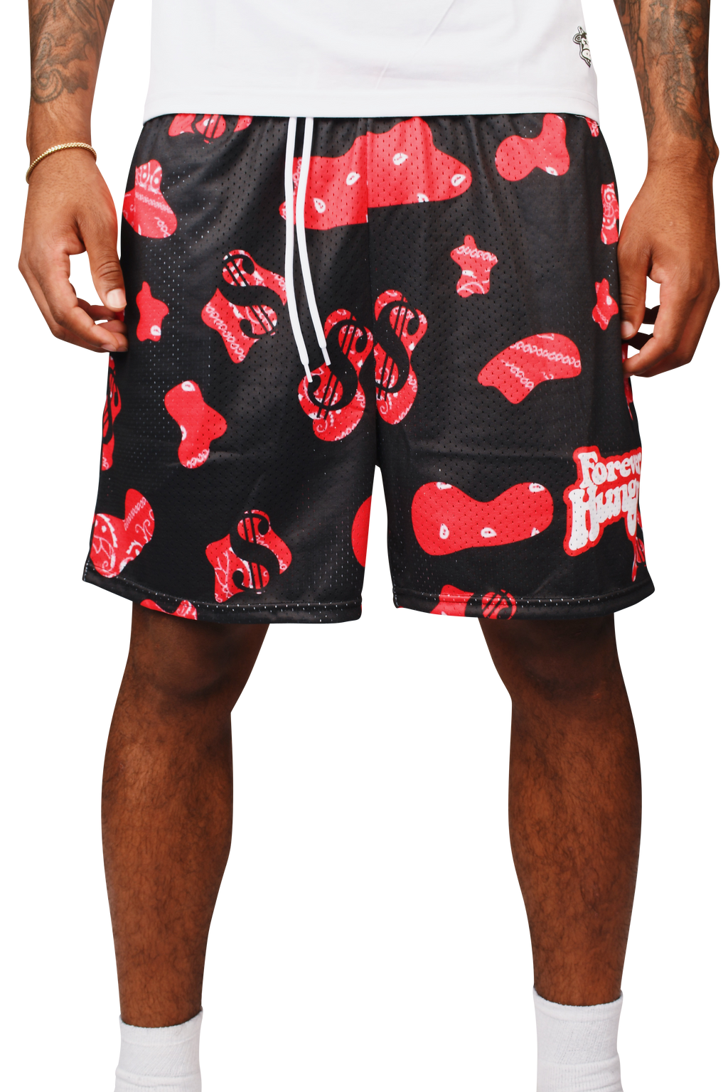 Cow Bandana Shorts