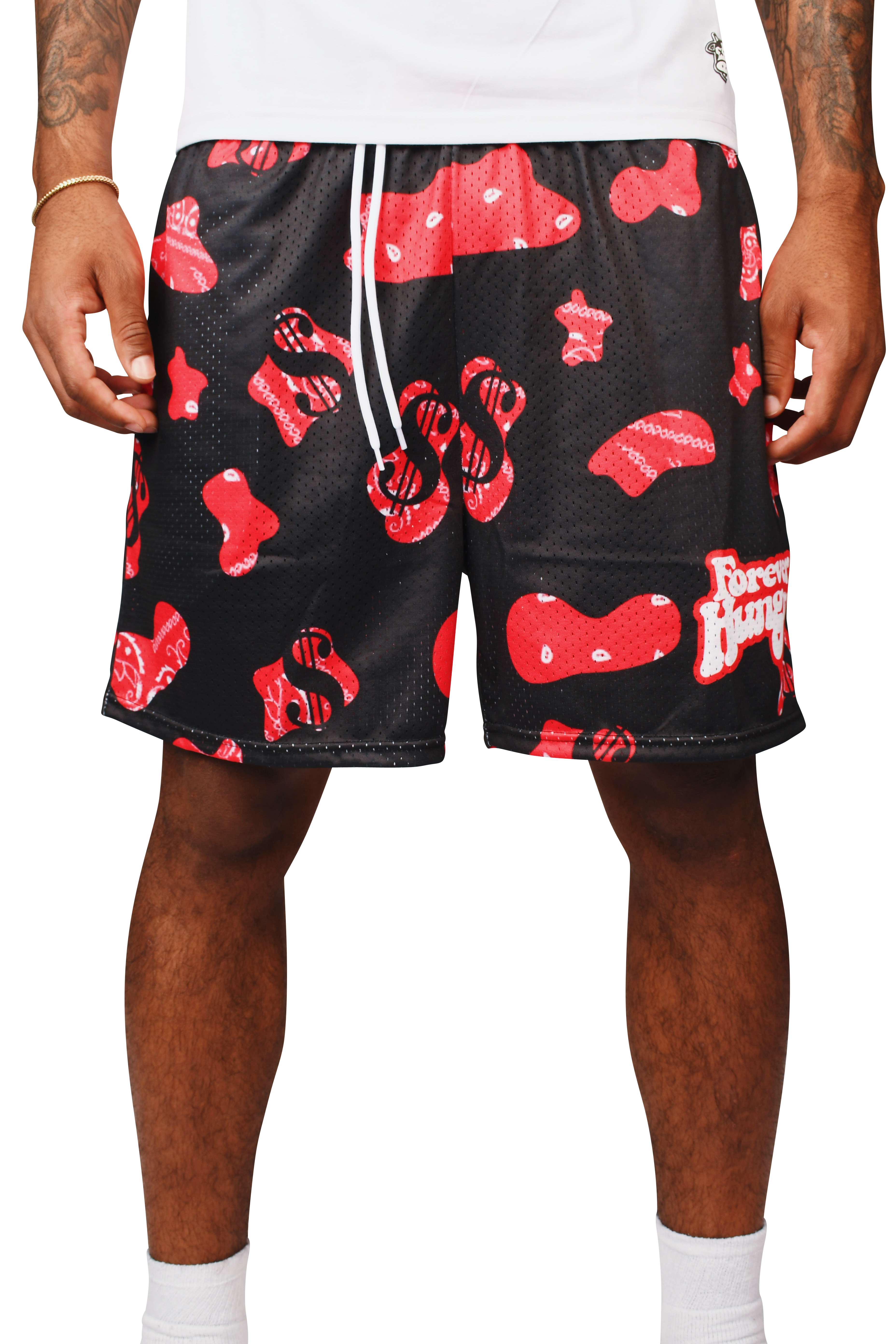 Cow Bandana Shorts