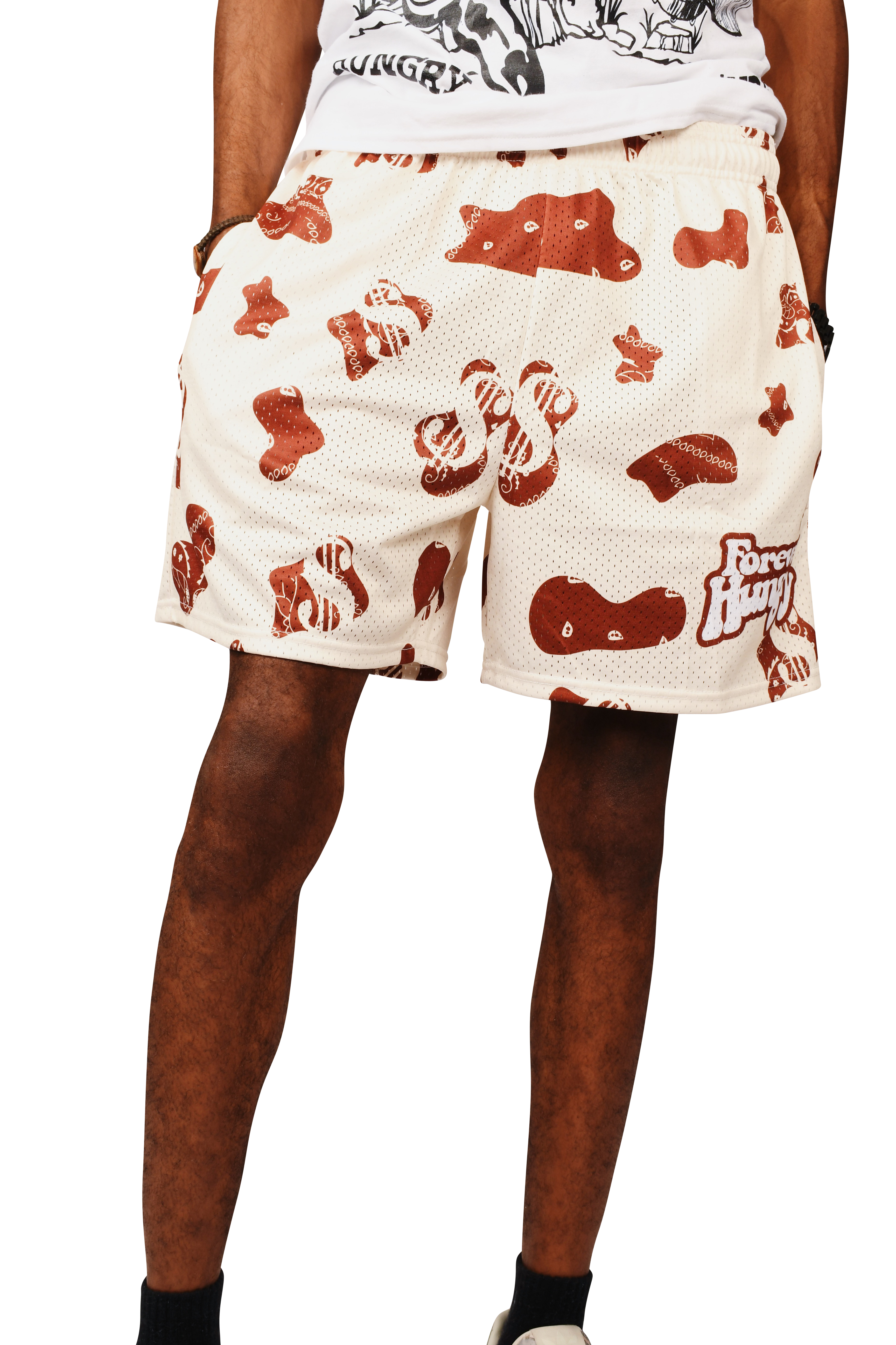 Cow Bandana Shorts